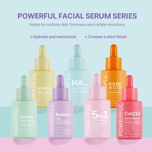 Cosméticos de Belleza, Suero Facial 5 en 1 con Vitamina C y Colágeno, Beneficios Antienvejecimiento, Hidratación Suave, Minimiza los Poros, para Todo Tipo de Piel - Product Image 2
