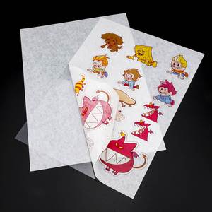 Papel Adhesivo Washi Personalizable FX A3 A4 A5 A6 con Reverso Transparente de PET para Impresora de Inyección de Tinta/Láser - Product Image 3