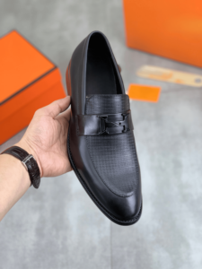 Zapatos Oxford de Piel de Vacuno con Suela de Goma y Forro de Tela, Entresuela de Goma/Látex Espumado, para Todas las Temporadas - Product Image 1