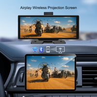 Écran tactile de navigation automobile portable intelligent sans fil Android Auto de 10,26 pouces, Carplay, moniteur de voiture