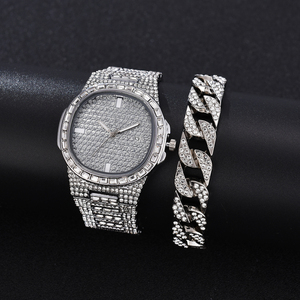 9743 Luxury 2PCS Women <strong>Watches</strong> <strong>Set</strong> <strong>Rose</strong> <strong>Gold</strong> Ladies Bracelet <strong>Watch</strong> Women Fully Luxury <strong>Watch</strong> - Product Image 2