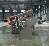 Machine de découpe horizontale automatique CNC de précision pour métaux avec système de refroidissement inclus – Composants essentiels pour scie à ruban à refroidissement par contact