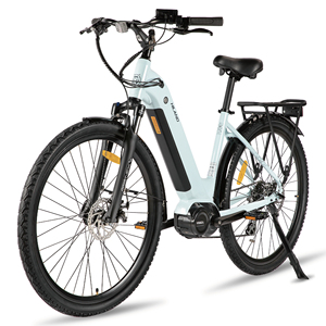 JOYKIE HILAND Bicicletta <span class=keywords><strong>Elettrica</strong></span> da Montagna <span class=keywords><strong>28</strong></span> Pollici, 250W, Batteria al Litio 48V, 7 Velocità, Freni a Disco, Personalizzabile - Product Image 4