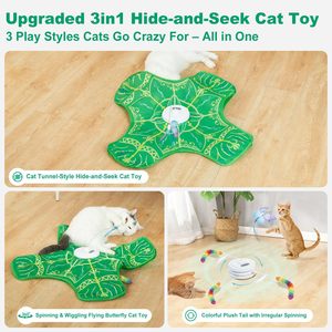 Juguete Interactivo Inteligente para Gatos, Pájaro Volador Eléctrico Ecológico, Juguete para Mascotas con Plumas, Moderno y Bonito, para Jugar al Escondite en Interiores - Product Image 2