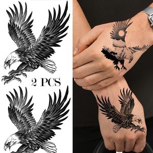 Tatouage temporaire imprimable de haute qualité pour hommes et femmes, motif artistique corporel, résistant à l'eau, coloré - Product Image 3