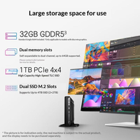 Nouvel ordinateur de bureau compact et puissant HP Elite 800G9 DM, processeur I3-13100, 8 Go/16 Go de RAM DDR5, SSD 256 Go/512 Go, ordinateur portable pour le bureau