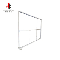 Nouvelle conception de boîtes lumineuses publicitaires modulaires à LED rétroéclairées, portables, sans outil, en aluminium, pliables, pour les salons professionnels