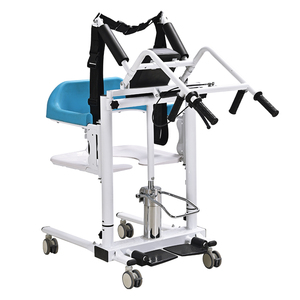 Nouvel Arrivage <span class=keywords><strong>Fauteuil</strong></span> de transfert de patient hydraulique, <span class=keywords><strong>fauteuil</strong></span> roulant médical d'aide au déplacement, bleu CZX-Y06, équipement de réadaptation - Product Image 6