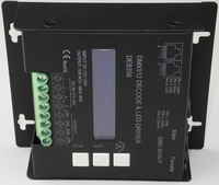 Contrôleur d'éclairage DMX512, écran LCD Max RGBW, décodeur DE 8356 Rgbw Dmx512