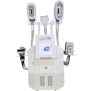 Station de travail esthétique intégrant la cryolipolyse pour la réduction des graisses, la cavitation 40kHz pour l'élimination des graisses et le radiofréquence 5MHz pour le raffermissement cutané - Product Image 5