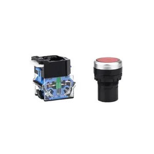 LVBO 2no2nc Waterproof Push Button Switch Waterproof Light Push Button Switches For Instrument Cabinet