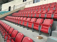 Siège pliant robuste pour stade, chaise de tribune extérieure pour les fans de football et de baseball
