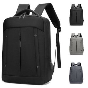 Custom LOGO Fashion Waterproof Men's Multifunctional Laptop Bag Business College <b>Students</b> <b>Backpack</b> with USB - Product Image 1