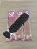 Vente chaude usine : Extensions de cheveux tressés Jumbo de 82 pouces, 230g, en fibres synthétiques ignifuges à basse température, vente en gros