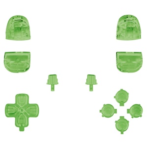 EXtremeRate Custom Mod Kit Accessories Gamepad Face Button Replacement ABXY OEM Buttons for Playstation5 PS5 Controller