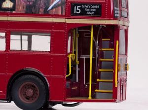 Modellino di Autobus Routemaster in Scala 1/18 Senza Metallo, Nuovo Veicolo Giocattolo Die-cast per Regalo - Product Image 6