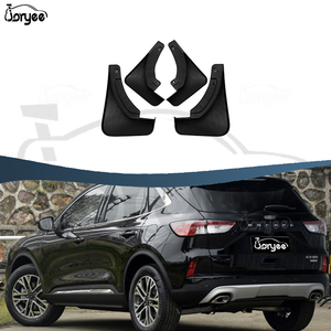 Joryee rueda trasera delantera guardabarros Protector contra salpicaduras guardabarros accesorio para <span class=keywords><strong>Ford</strong></span> Escape 2020 2021 piezas de repuesto de coche - Product Image 4