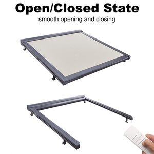 Vente directe d'usine, auvent de toit de qualité supérieure, auvent horizontal pour véranda, auvent motorisé avec moteur <span class=keywords><strong>Somfy</strong></span> Dooya - Product Image 3