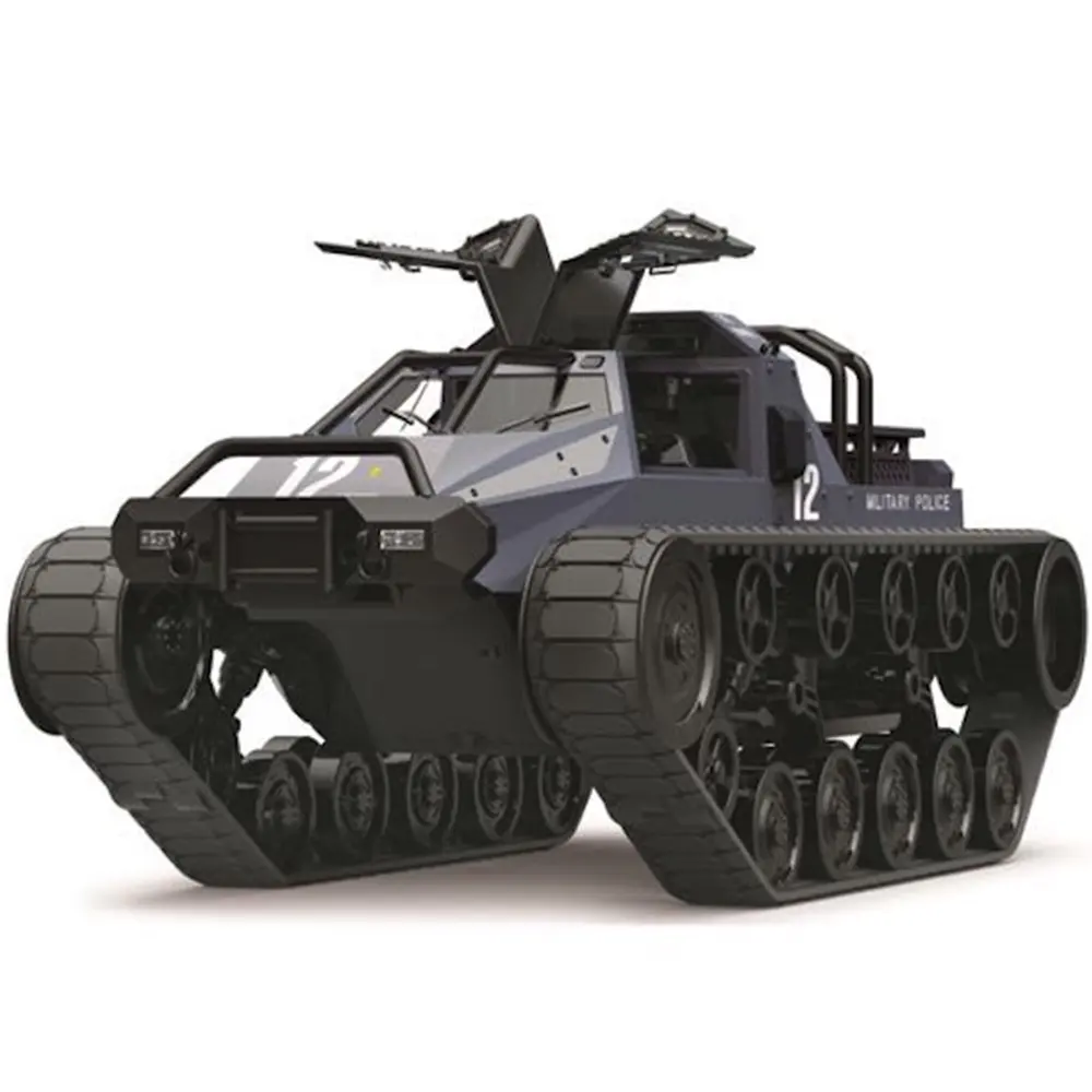 VOLANTEXRC 1/12 Scale 2.4Ghz All Terrain Remote Control Crawler RC Tank Car Outdoor Racing Toys