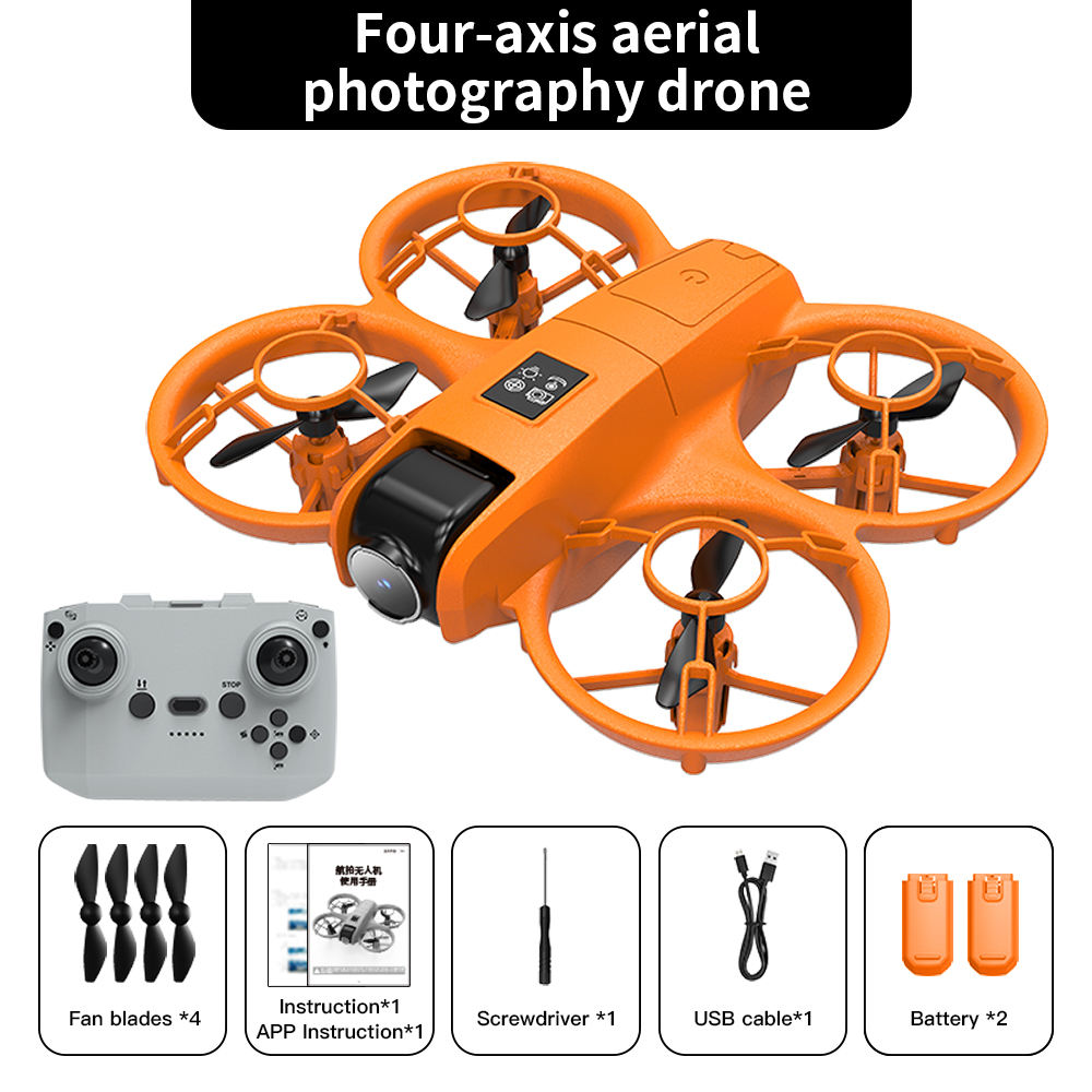 V2 Orange Batteries*2 Drone