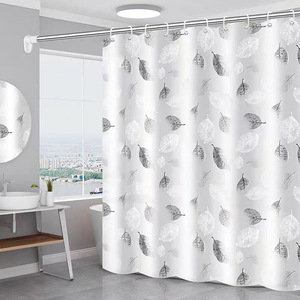 1.8*1.8m Classic PEVA Shower <b>Curtain</b> <b>Waterproof</b> Mildew-Proof Dry Wet Separation Warmth Preservation-for Household Bathroom - Product Image 2