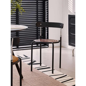 Vintage Style Light Luxury Dining <b>Chair</b> With Backrest Modern Minimalist For Dining Room Bedroom <b>Study</b> Retro <b>Chair</b> Set - Product Image 4