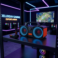 Altavoz Bluetooth de 100W RMS con Molde Privado, Bajo MOQ, Prueba, Venta al por Mayor, OEM, ODM, Logotipo Personalizado, Caja Colorida, CE, RoHS, Fabricante