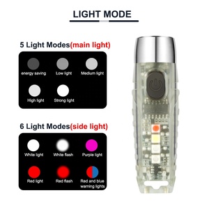 Đèn Pin Móc Khóa Đèn Pin LED Sạc Siêu Sáng Có Độ Sáng Cao Tối Đa 610 Lumens Đèn Pin Bỏ Túi Nhỏ 11 Chế Độ EDC - Product Image 2