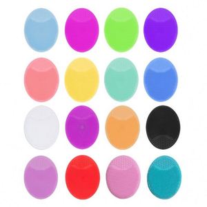 Soft Silicone Facial Cleansing Brush Pad Exfoliator Scrub Scrubby <b>Face</b> <b>Scrubber</b> <b>Face</b> Exfoliator Blackhead Acne Pore Pad - Product Image 2