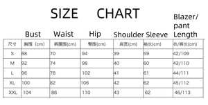 Hoge Kwaliteit Kantoor Pak Lange Mouw Kralen Blazers En Broek 2 Delige Set Voor Vrouwen - Product Image 6