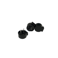 Buzzer magnetik HY09-5PD 9mm hydz 42ohm 5V untuk kunci pintu, dengan lubang samping, Piezoelektrik.
