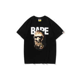 2025 1:1 High Version <b>Letter</b> Printing <b>Bathing</b> Ape Shirt Fashion Designer T-Shirt Men Trendy Printed Bapees T Shirt - Product Image 4
