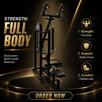 Machine à pulldown latéral indépendante à charge libre pour salle de sport commerciale, équipement de musculation pour le dos, machine de fitness