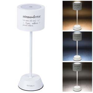 Lampada da Tavolo VICTIONARY con Sensore Touch Bianca - Product Image 1