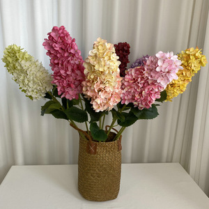 Suzume Ii <b>Artificial</b> <b>Hydrangea</b> Flowers 30cm-100cm Long Conical Wedding Decor Outdoor Home Props - Product Image 3