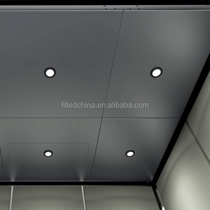 Dc12v 24V 3 Wát đen trắng recessed Lift LED downlight Led thang máy đèn thang máy ánh sáng - Product Image 6