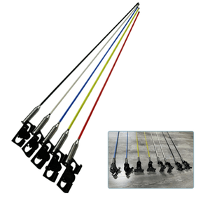 Long Antenna 1m 1.5m Decorative Antenna Five Colors Black White Blue Yellow Red Car <b>Dummy</b> Antenna - Product Image 1