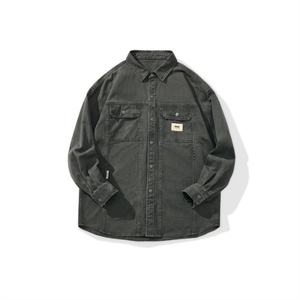 เสื้อเชิ้ตแจ็คเก็ตผู้ชายปี 2025 สไตล์เรโทร แบรนด์ทันสมัย ดีไซน์ใช้งานได้จริง ทรงหลวม ใส่สบาย สไตล์ลำลองเท่ๆ |   ปรับแต่งสีและลวดลายได้ - Product Image 3