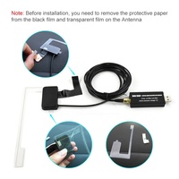 Module adaptateur d'antenne DAB+ externe Podofo pour autoradio Android, uniquement pour l'Europe