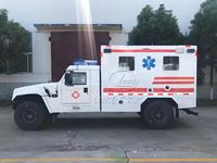 Unité médicale mobile tout-terrain 4x4, châssis Dongfeng Warrior, véhicule de secours en milieu sauvage