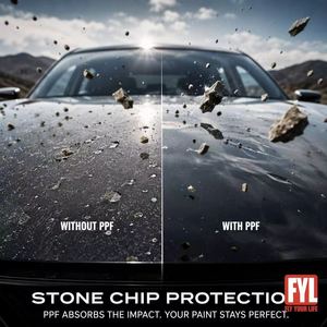 Película Protectora de Pintura para Automóviles XP3M, PPF TPU de 7.5 Mil, Garantía Avanzada de 5 Años, Película PPF de Color Negro Satinado, Rollo de PPF con Base de TPU Covestro - Product Image 3