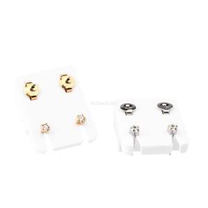 Orecchini per <span class=keywords><strong>Piercing</strong></span> all'<span class=keywords><strong>orecchio</strong></span> orecchini in <span class=keywords><strong>acciaio</strong></span> <span class=keywords><strong>chirurgico</strong></span> 316L all'ingrosso per bambini senza allergia gioielli per <span class=keywords><strong>Piercing</strong></span> del corpo - Product Image 6