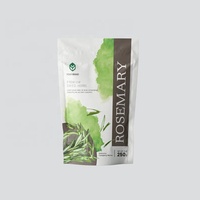 Sachet de poudre de matcha biologique 100G 250G, emballage personnalisé refermable en aluminium pour poudre de thé, impression numérique