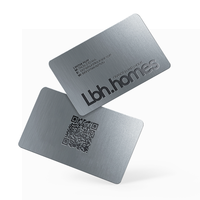 Kartu Nama Logam NFC Bentuk/Ukuran Kustom Murah dengan Desain Anda Sendiri Tahan Air untuk Penggunaan Hotel Berbagai Warna Tersedia