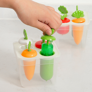 <span class=keywords><strong>Mini</strong></span> fabricante de paletas de helado de verano ecológico de alta calidad, molde de madera reutilizable de fácil liberación, plástico con forma de cubo de Gel de sílice PP - Product Image 6