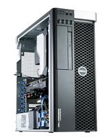 Station de travail graphique Precision T5810 24 cœurs avec SSD M.2, 32 Go DDR4, Intel i5, i7, i9, PC Tower pour modélisation 3D, rendu et trading boursier
