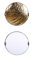 5 en 1 réflecteur de lumière photographie diffuseur poignée Multi pliable Portable disque rond réflecteur pour Studio Photo