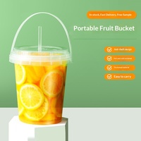 Handzame emmer, Tonton-emmer, Wegwerp emmer voor fruitthee, Emmer voor melkthee, King-emmer, Internet-celebrity stijl, 1L
