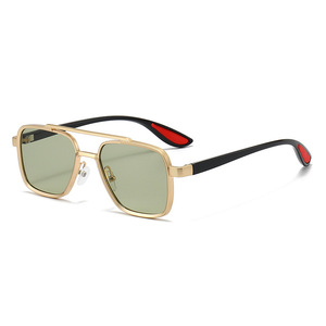 Square <b>Sunglasses</b> UV400 Zinc Alloy Frame PC Lens Unisex Driving Outings Cycling - Product Image 5