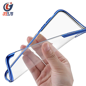Fabricante a granel transparente caso para <span class=keywords><strong>iphone</strong></span> <span class=keywords><strong>xs</strong></span> <span class=keywords><strong>de</strong></span> la cubierta del TPU del electroplate - Product Image 5